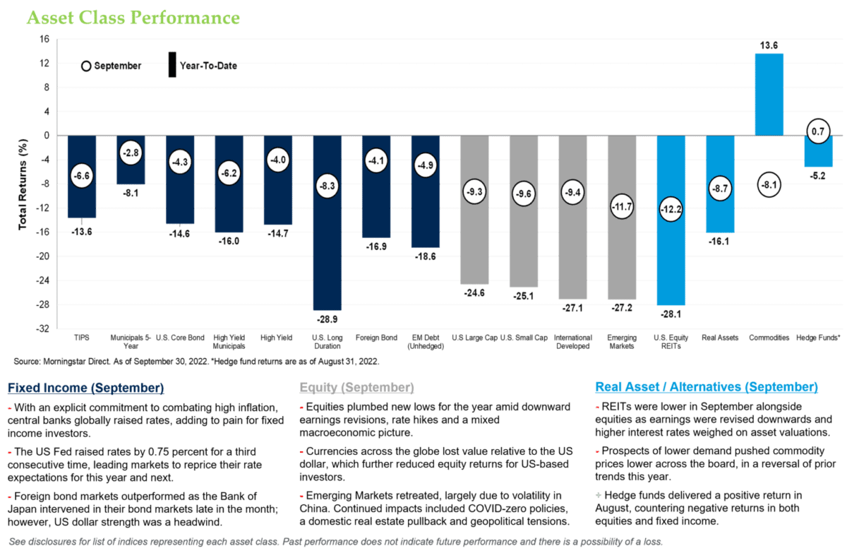 Asset Class Performance