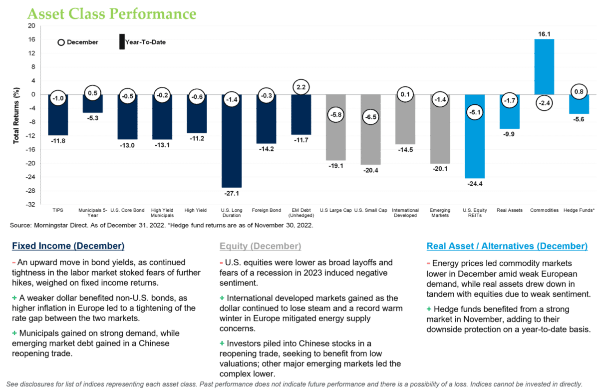 Asset Class Performance