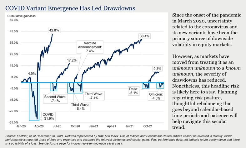 COVID Variant Emergence Has Led Drawdowns