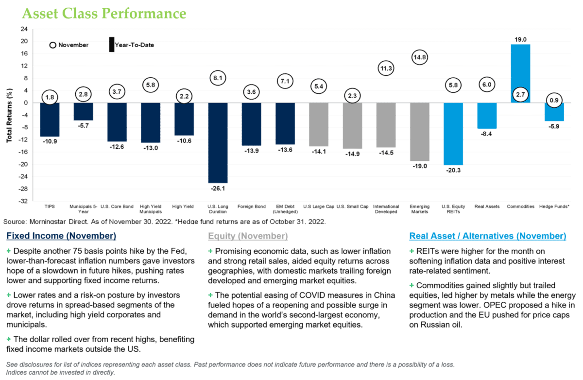 Asset Class Performance