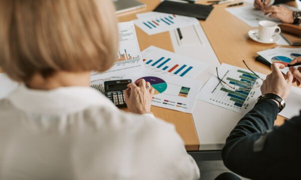 Woman Doing Paperwork