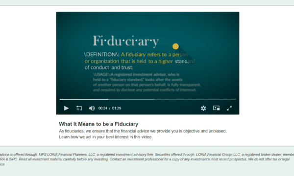 What It Means to be a Fiduciary